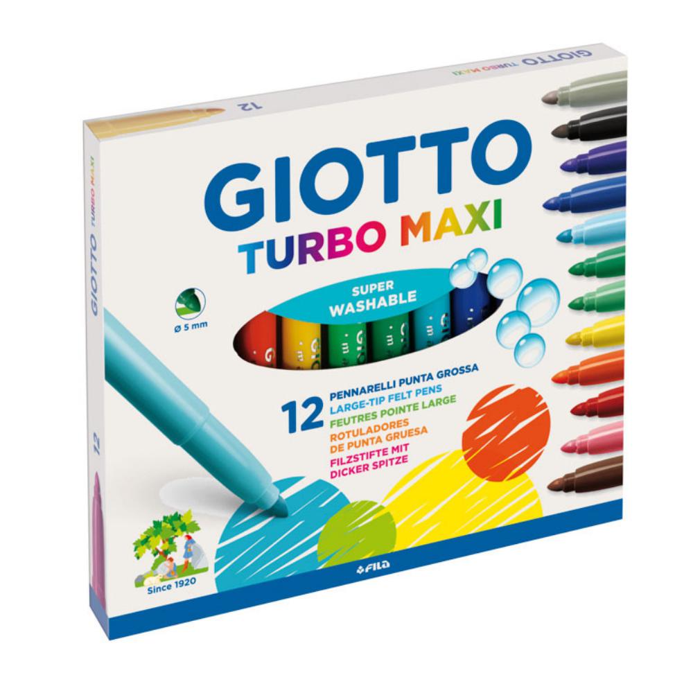 ROTULADOR GIOTTO TURBOMAXI 12 COL