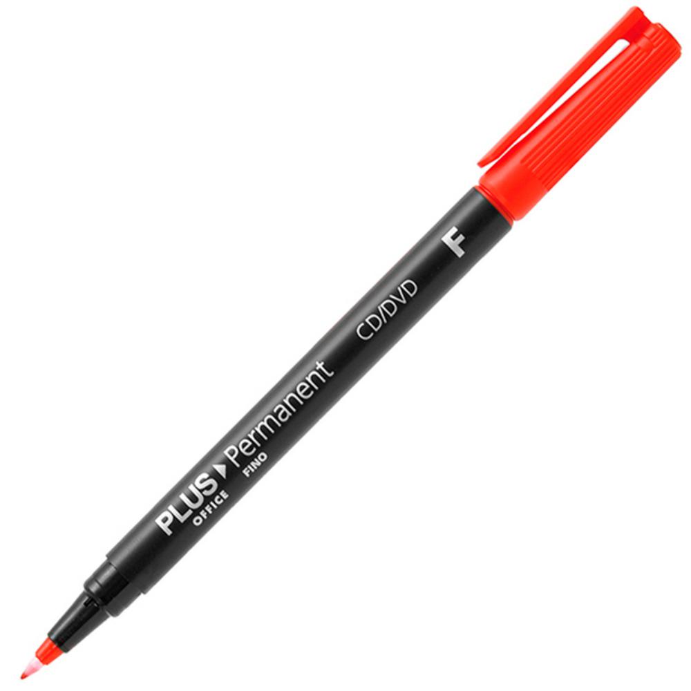ROTULADOR PERM.PLUS P.F.ROJO