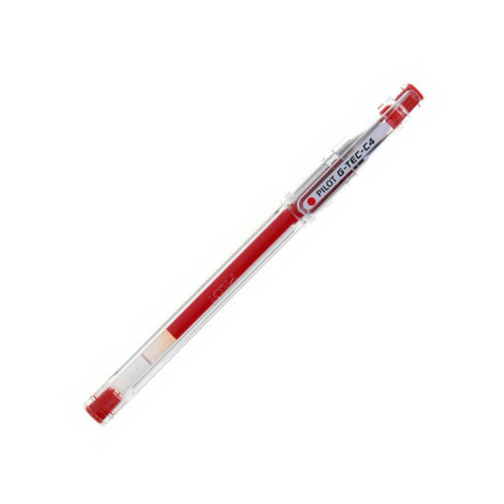 BOLÍGRAFO TINTA ACEITE PILOT G-TEC-C4 ROJO