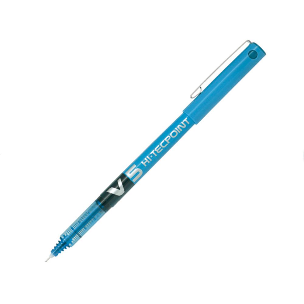 BOLIGRAFO TINTA LIQUIDA PILOT V5 AZUL CLARO