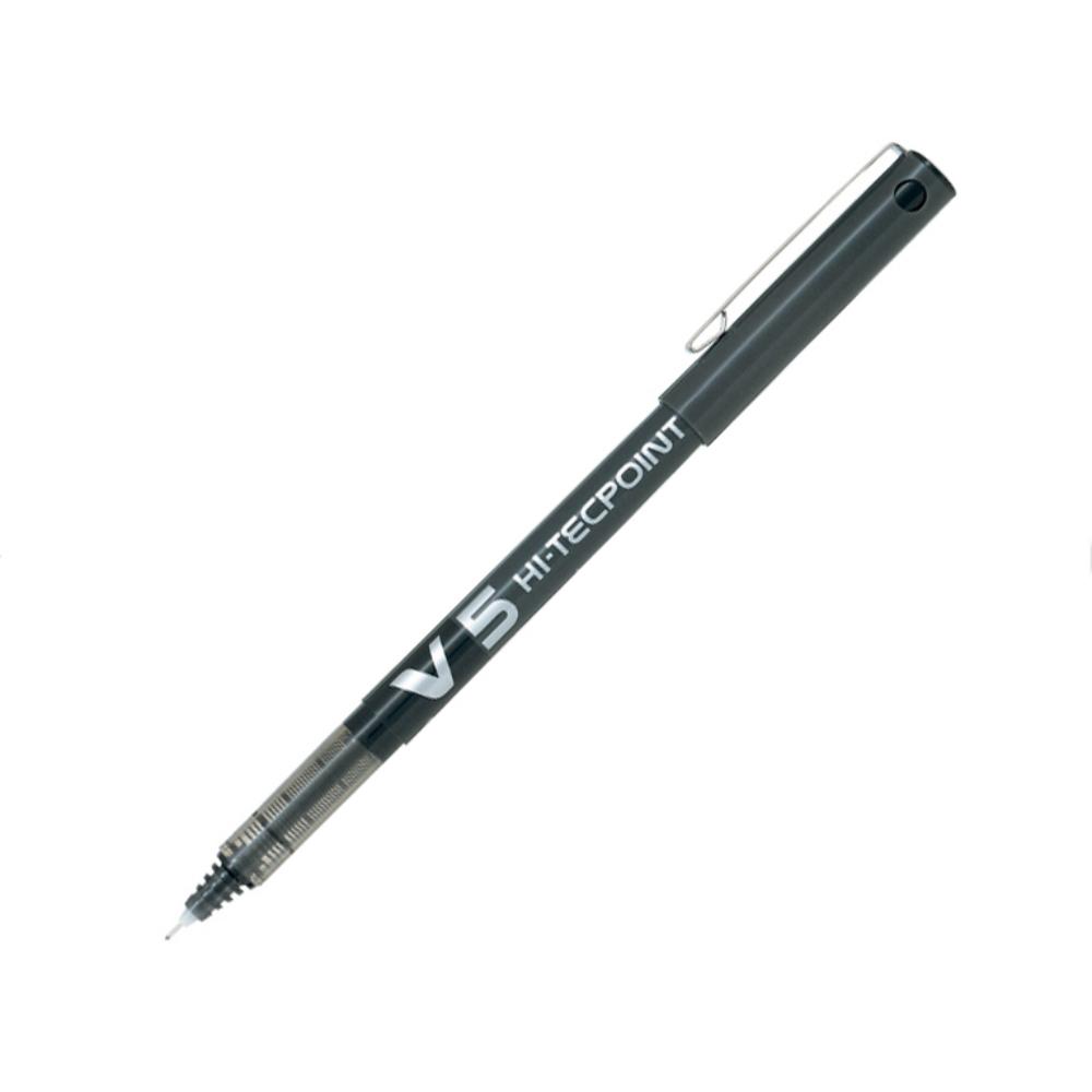 BOLÍGRAFO TINTA LÍQUIDA PILOT V5 NEGRO
