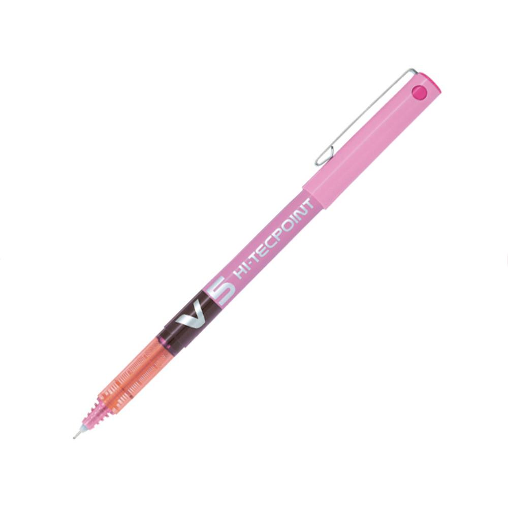BOLÍGRAFO TINTA LÍQUIDA PILOT V5 ROSA