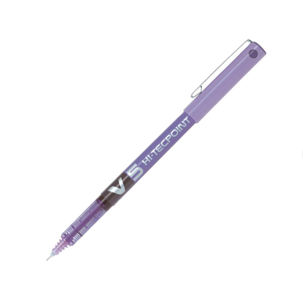 BOLIGRAFO TINTA LIQUIDA PILOT V5 VIOLETA