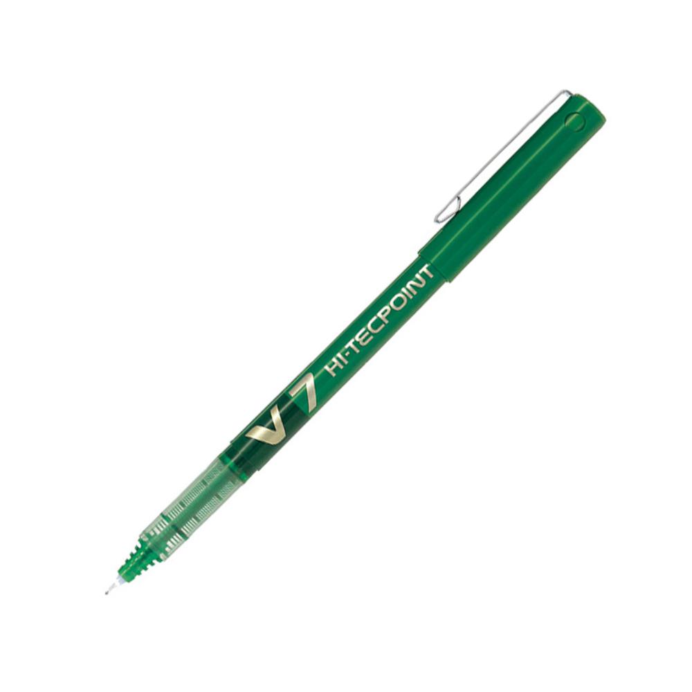 BOLÍGRAFO TINTA LÍQUIDA PILOT V7 VERDE