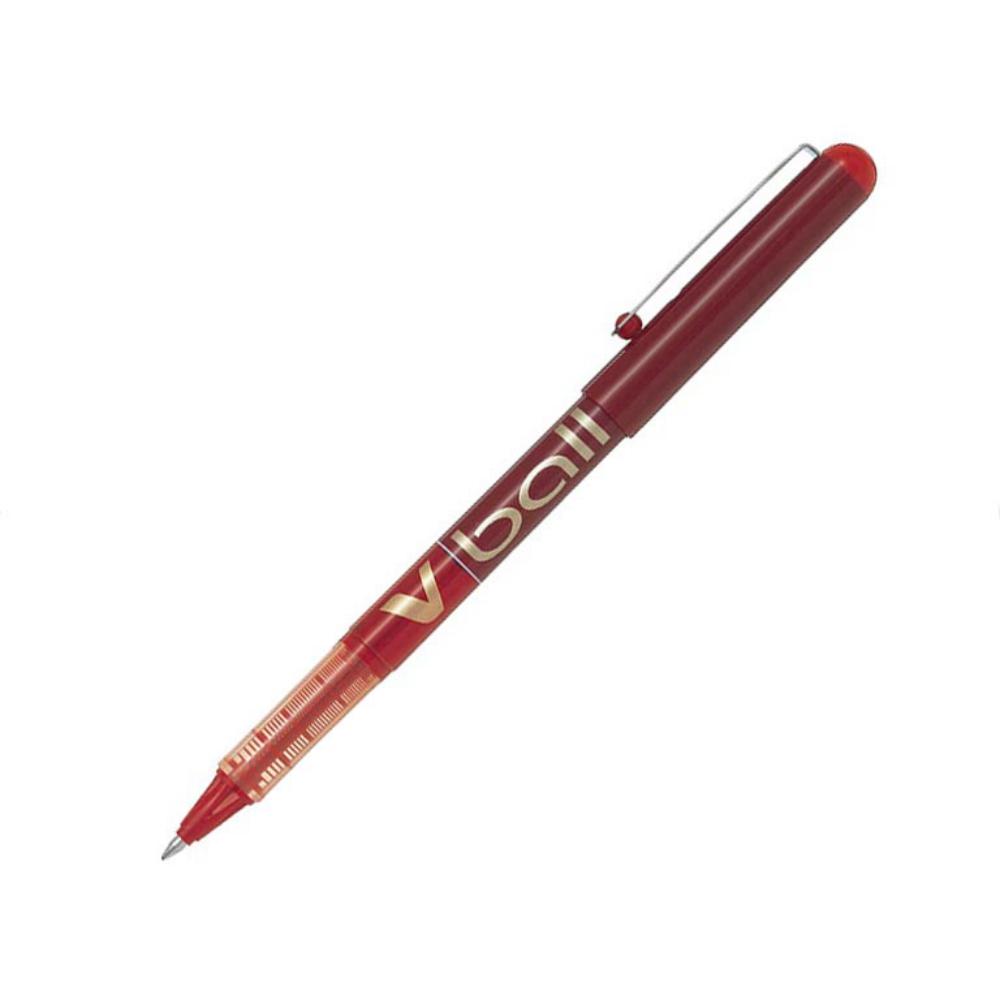BOLÍGRAFO TINTA LÍQUIDA PILOT V-BALL 07 ROJO