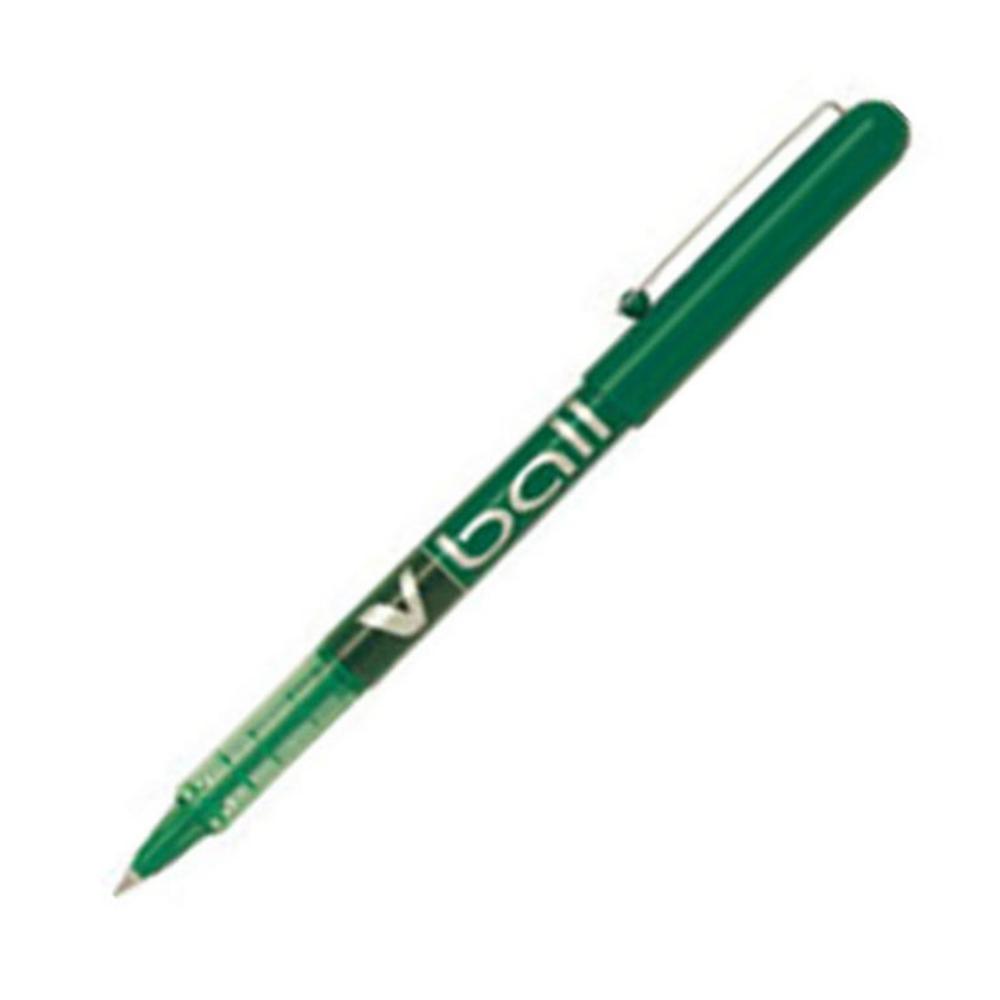 BOLÍGRAFO TINTA LÍQUIDA PILOT V-BALL 07 VERDE