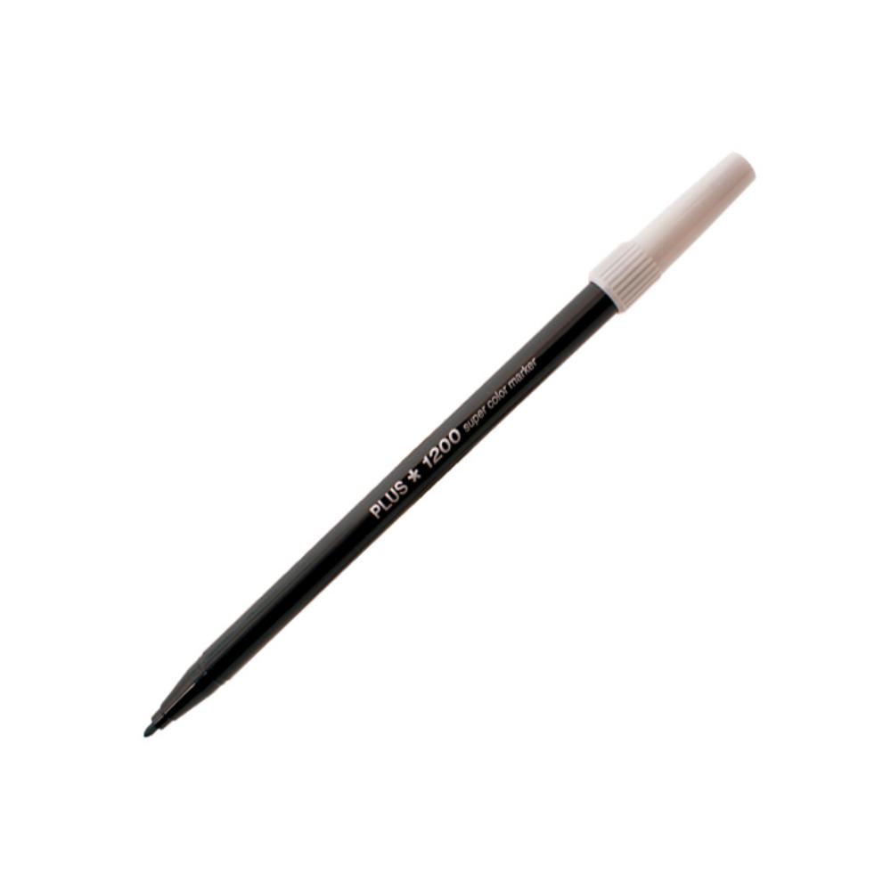 ROTULADOR PUNTA FIBRA PLUS OFFICE PLUS 1200 GRIS CLARO