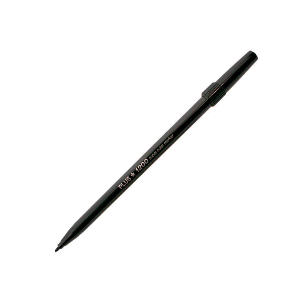 ROTULADOR PUNTA FIBRA PLUS OFFICE PLUS 1200 NEGRO