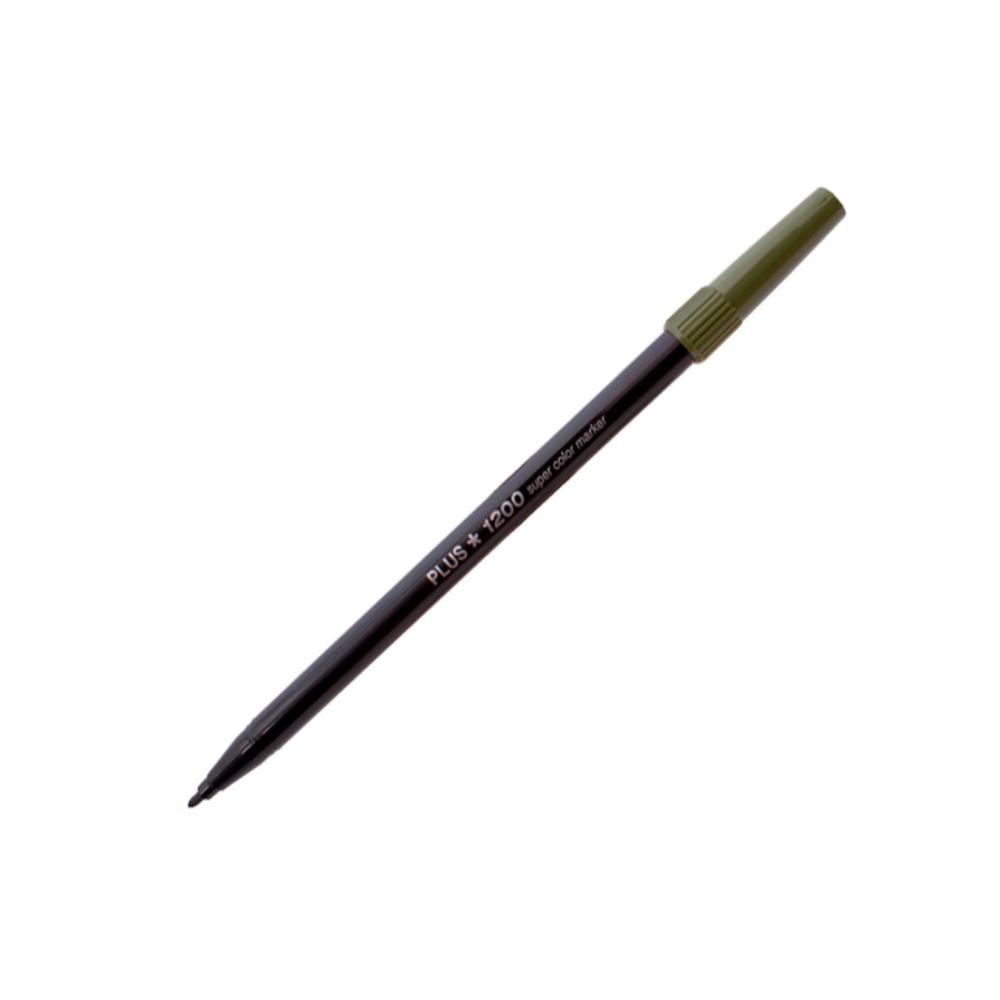 ROTULADOR PUNTA FIBRA PLUS OFFICE PLUS 1200 VERDE KAKI