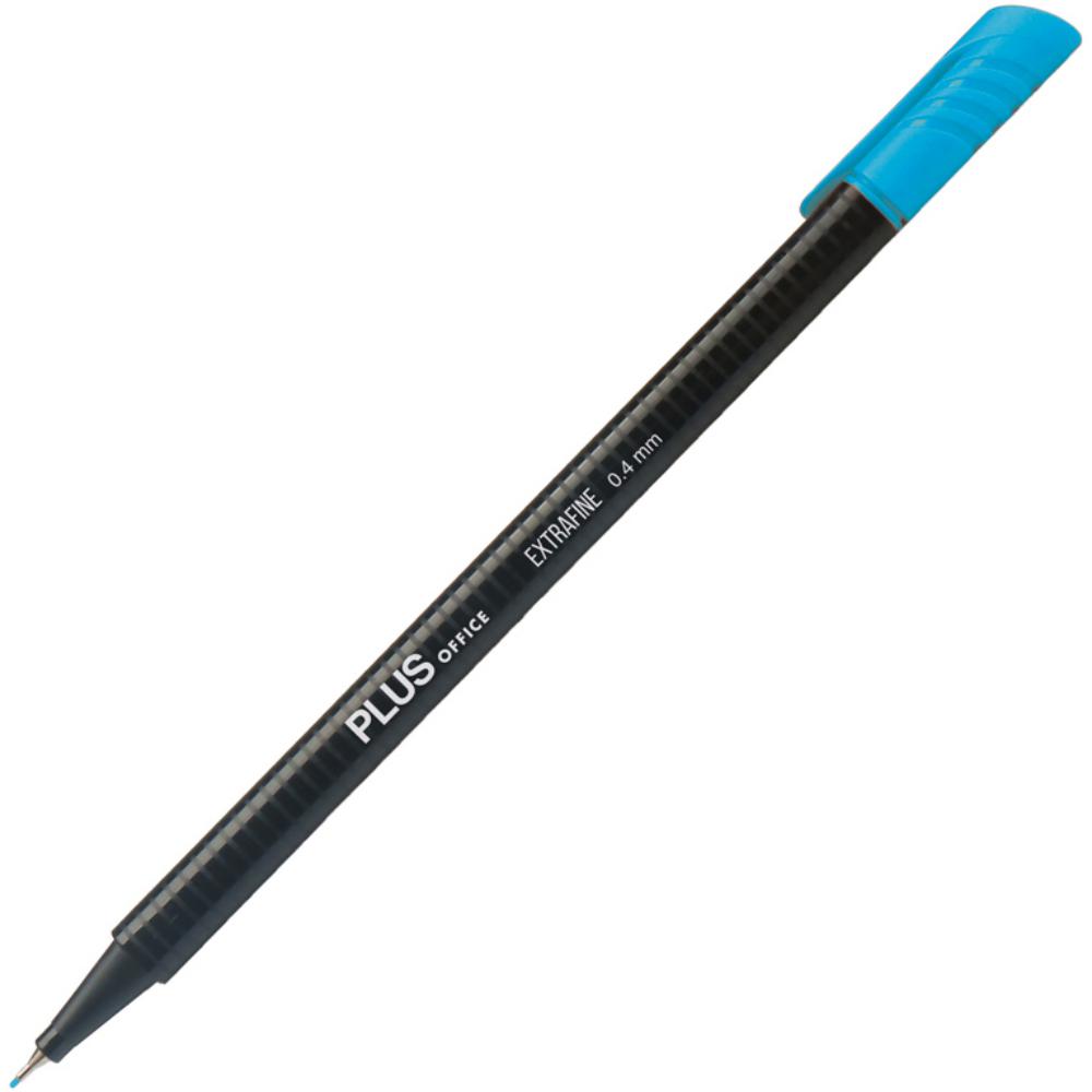 ROTULADOR PUNTA FIBRA PLUS OFFICE 0,4 MM AZUL CELESTE