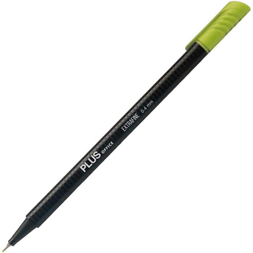 ROTULADOR PUNTA FIBRA PLUS OFFICE 0,4 MM VERDE MANZANA