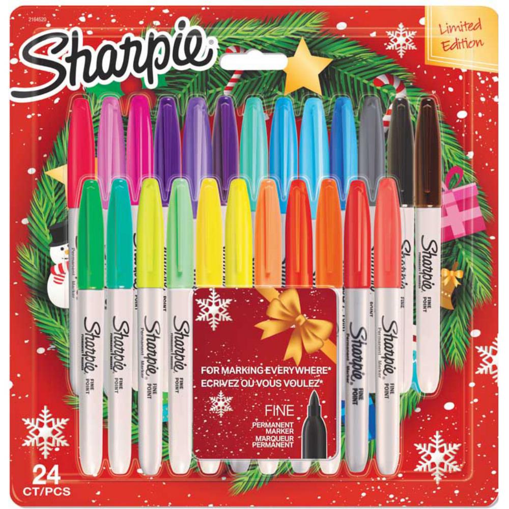 ROTULADOR SHARPIE FINE XMAS 24