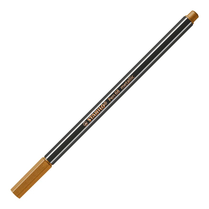 ROTULADOR STABILO PEN 68 METALIZADO COBRE