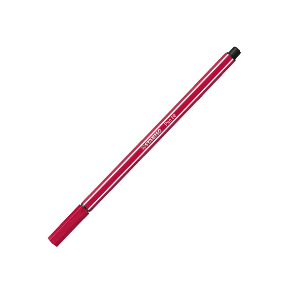 ROTULADOR STABILO PEN-68 ROJO