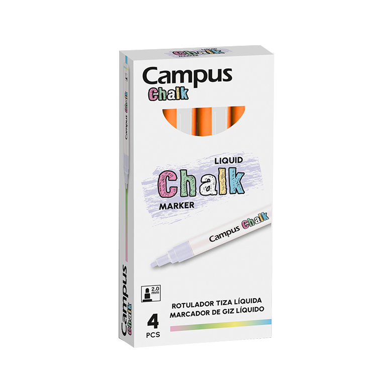 ROTULADOR TIZA LIQUIDA CHALK NARANJA