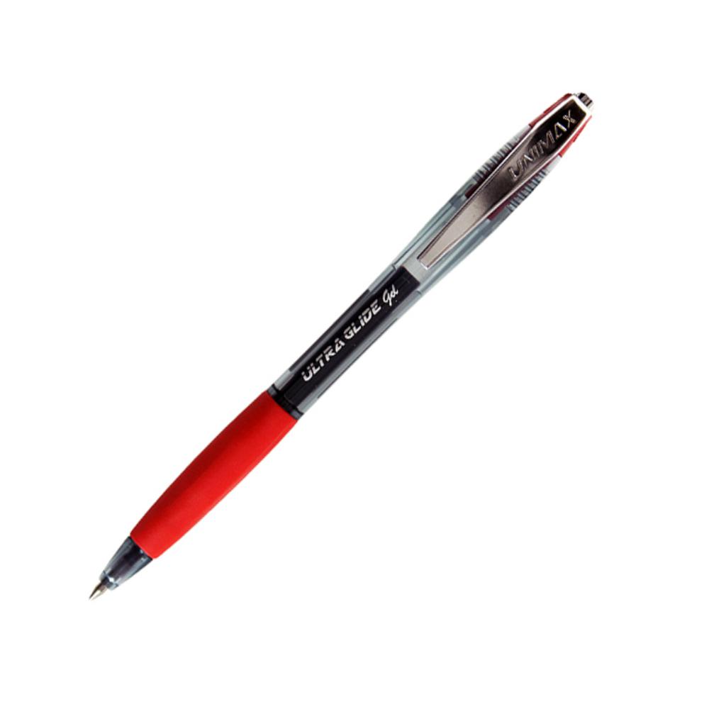 ROTULADOR UNIMAX ULTRAGEL ROJO
