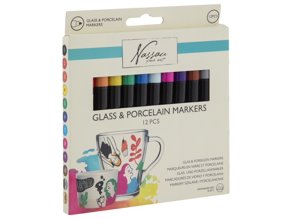 ROTULADORES CRISTAL/PORCELANA 12UD AR0139/GE