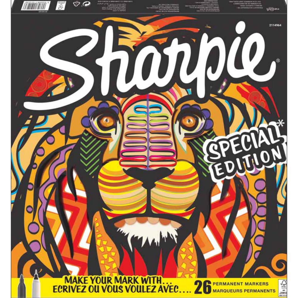 ROTUL.SHARPIE 26 COLORES LION