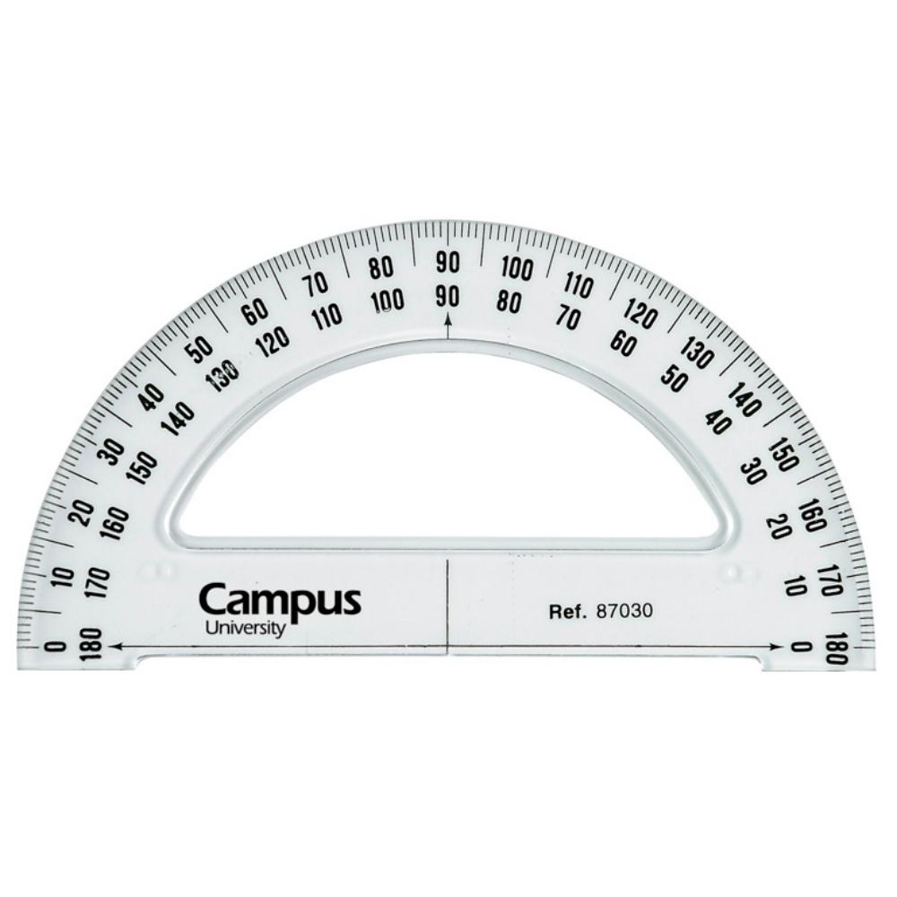SEMICIRCULO PLASTICO 12cm MAKR