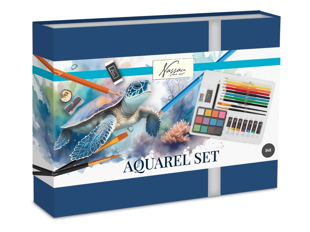 SET ACUARELA 34 PZS