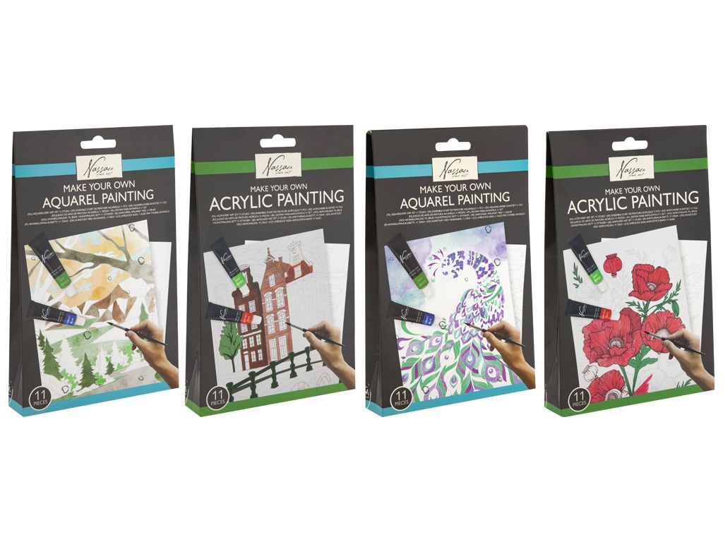 SET ACUARELA/ACRILICO AR0965-961/GE