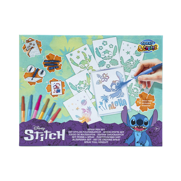 SET CANENCO AEROGRAFO LILO STITCH