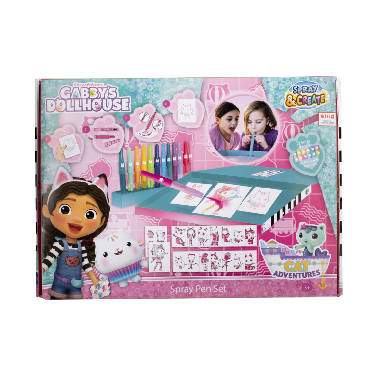 SET CANENCO CAJA+AEROGRAFO GABBY