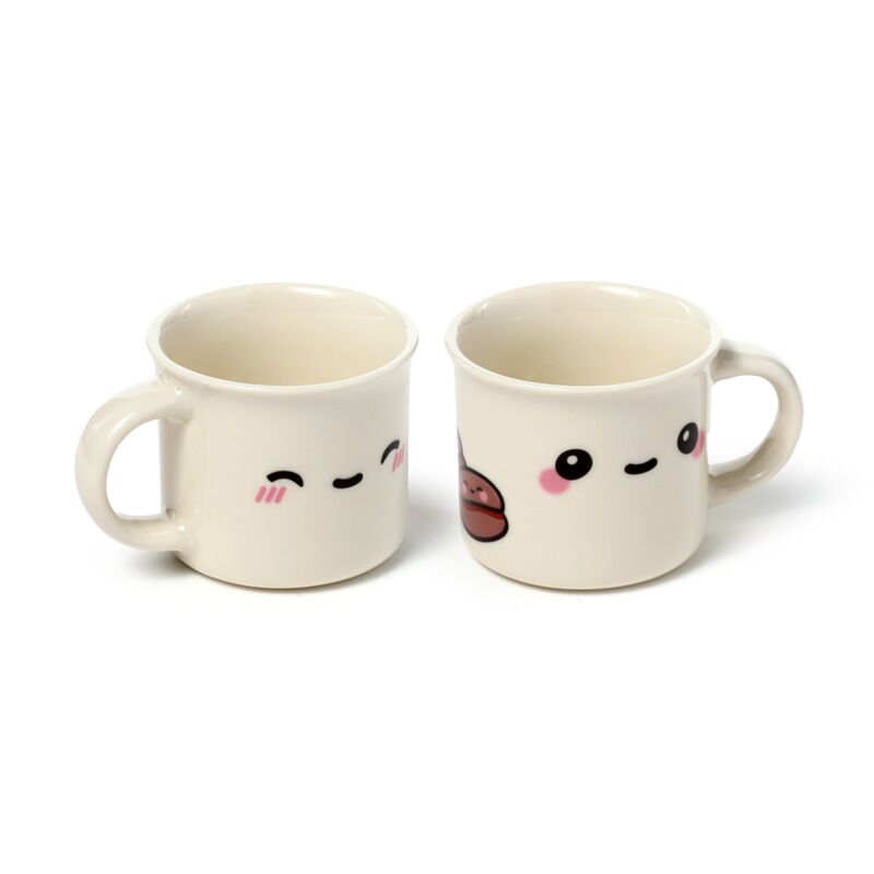 SET DE 2 TAZAS DE CAFÉ FOODIEMALS