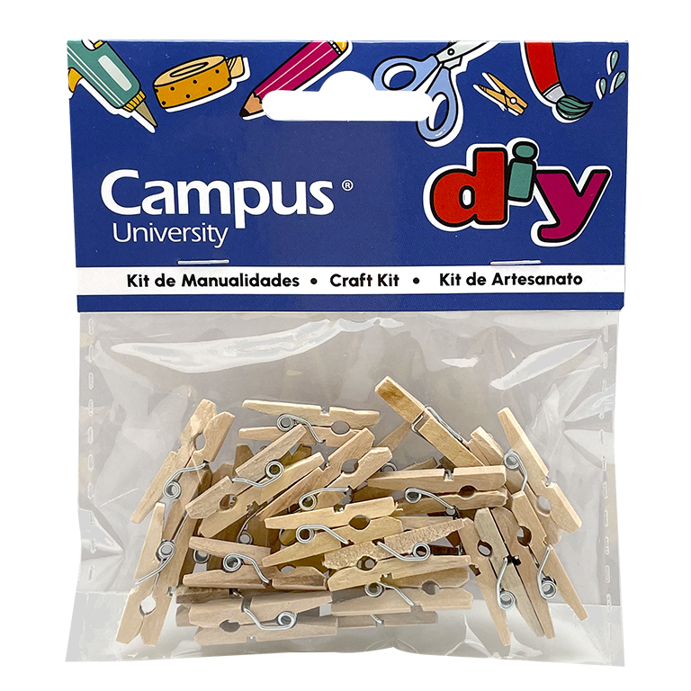 SET MANUALIDADES CAMPUS PINZA NAT PEQ