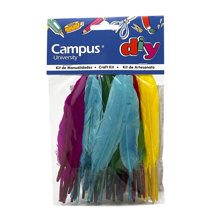 SET MANUALIDADES CAMPUS PLUMA
