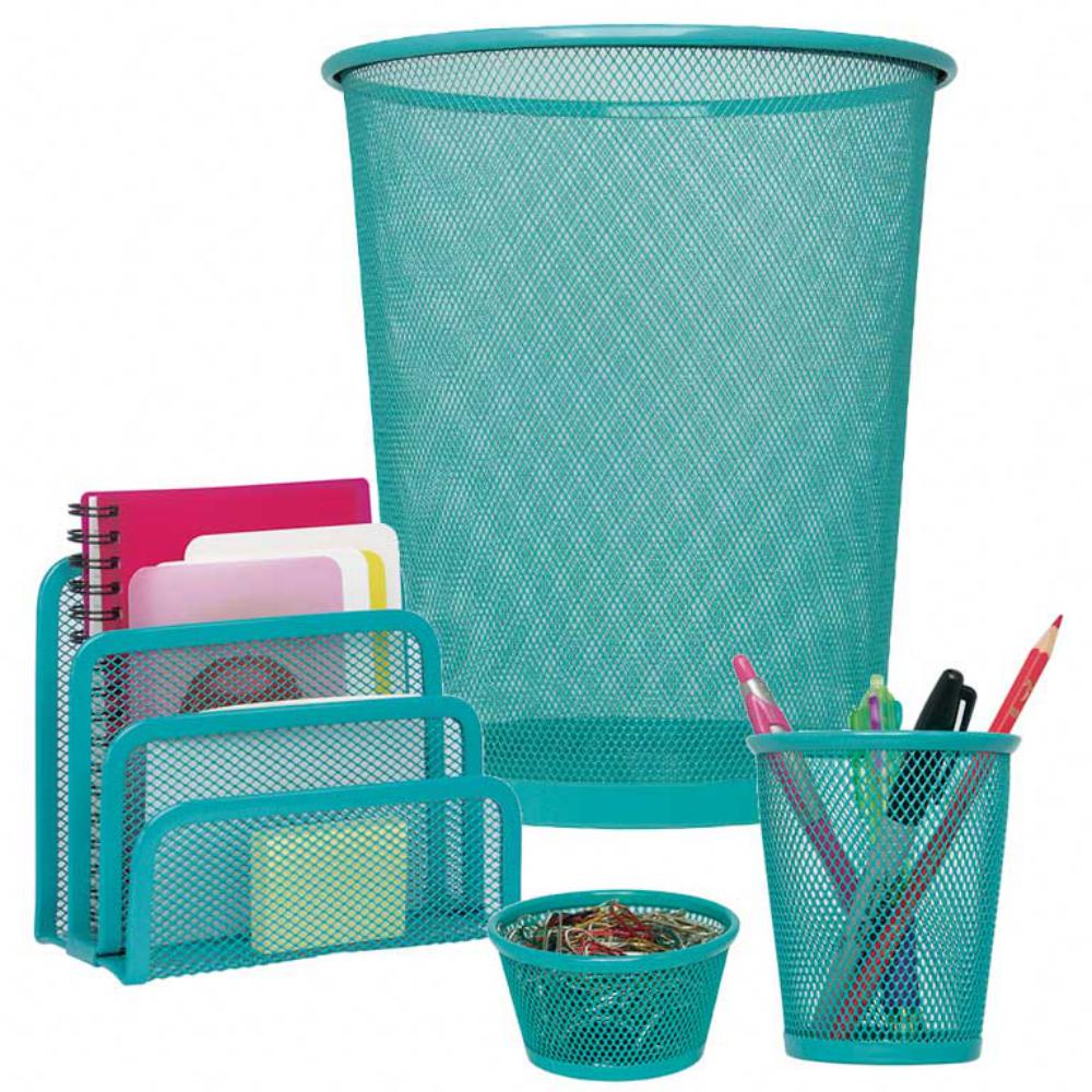 SET OFICINA MESH RODOLEX AZUL