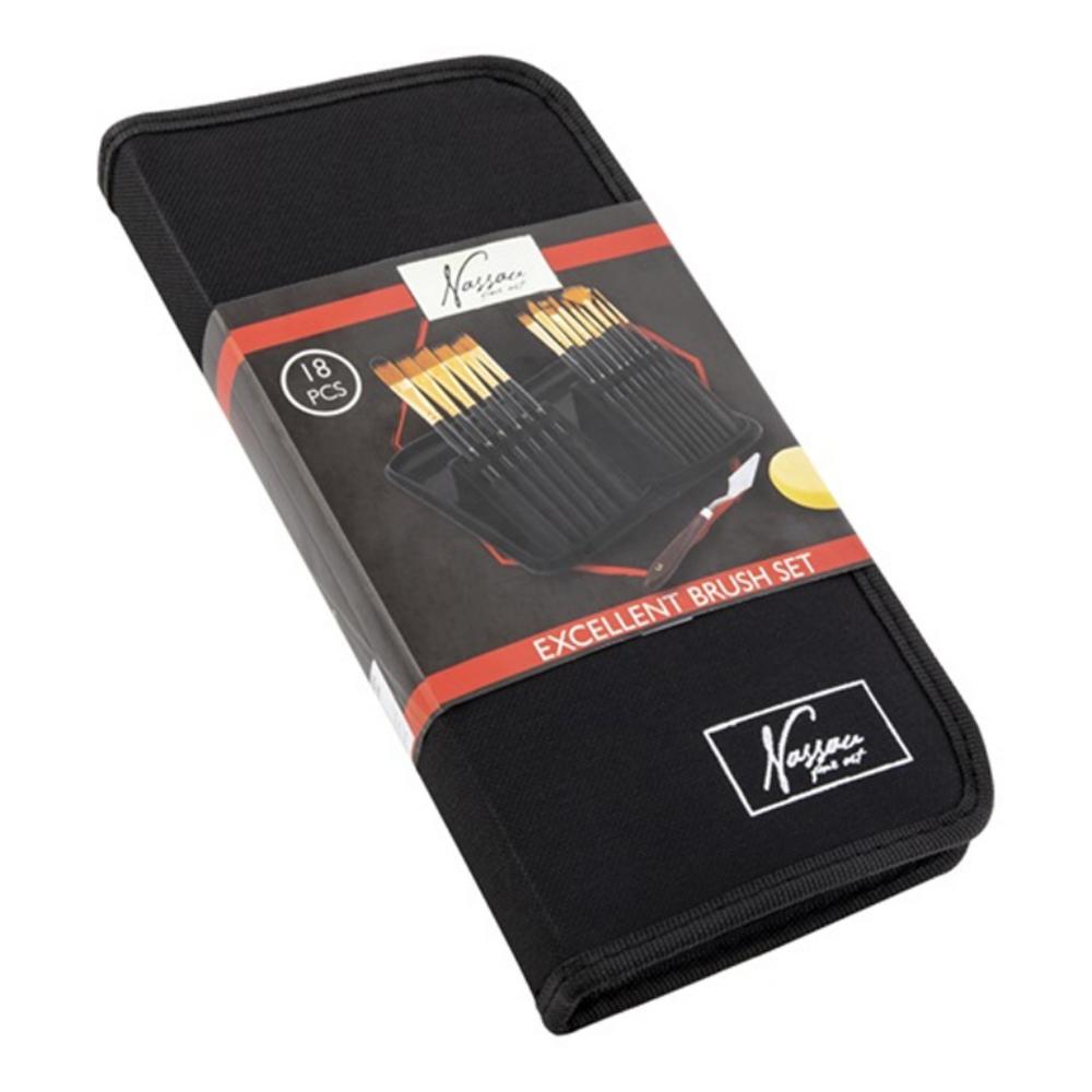 SET PINCELES NASSAU 17PZS