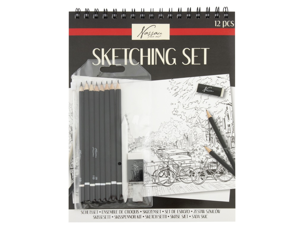 SET SKETCHING 12 PIEZAS AR0226/GE