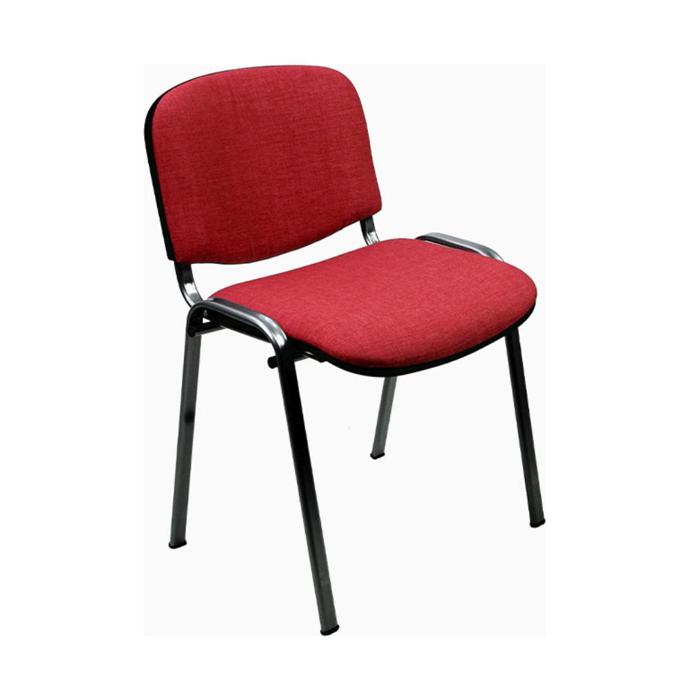 SILLA UNISIT DADO TAPIZADO ROJ