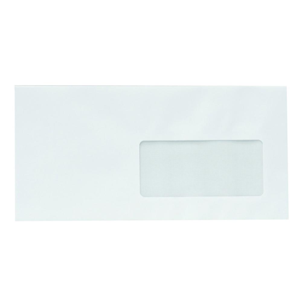 SOBRE MK 110X220 SIL.VENTANA DERECHA BLANCO