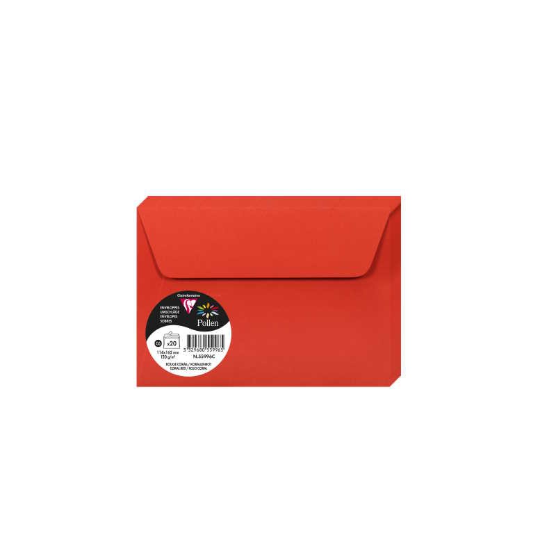 SOBRE POLLEN 114X162 CORA 20UD