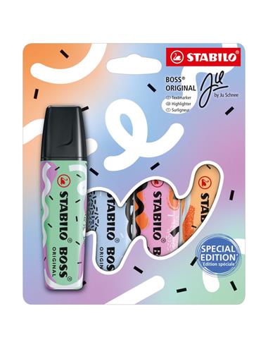 FLUORESCENTE STABILO BOSS PASTEL 4U 1-101-5