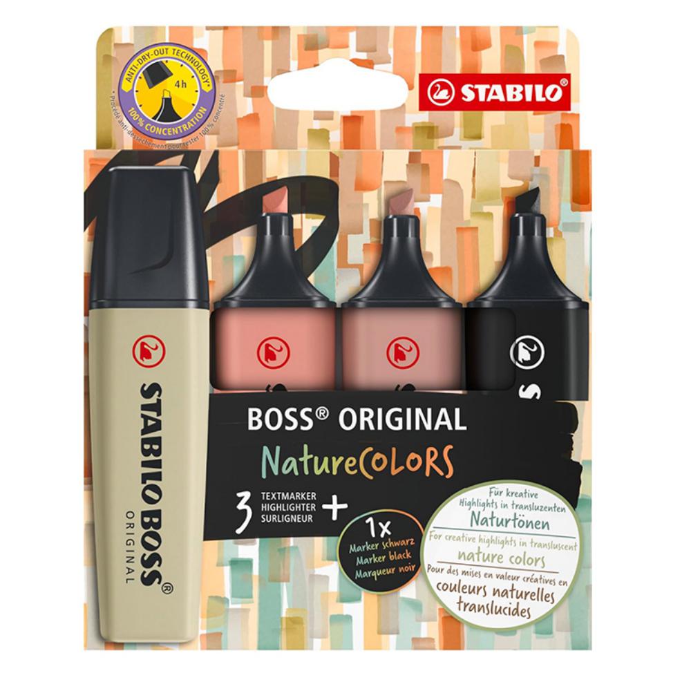 ROTULADORES STABILO BOSS SURT.70/4-2-3 4UD