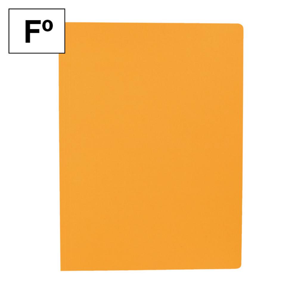 SUBCARPETA PLUS Fº 210G NARANJA 25UD