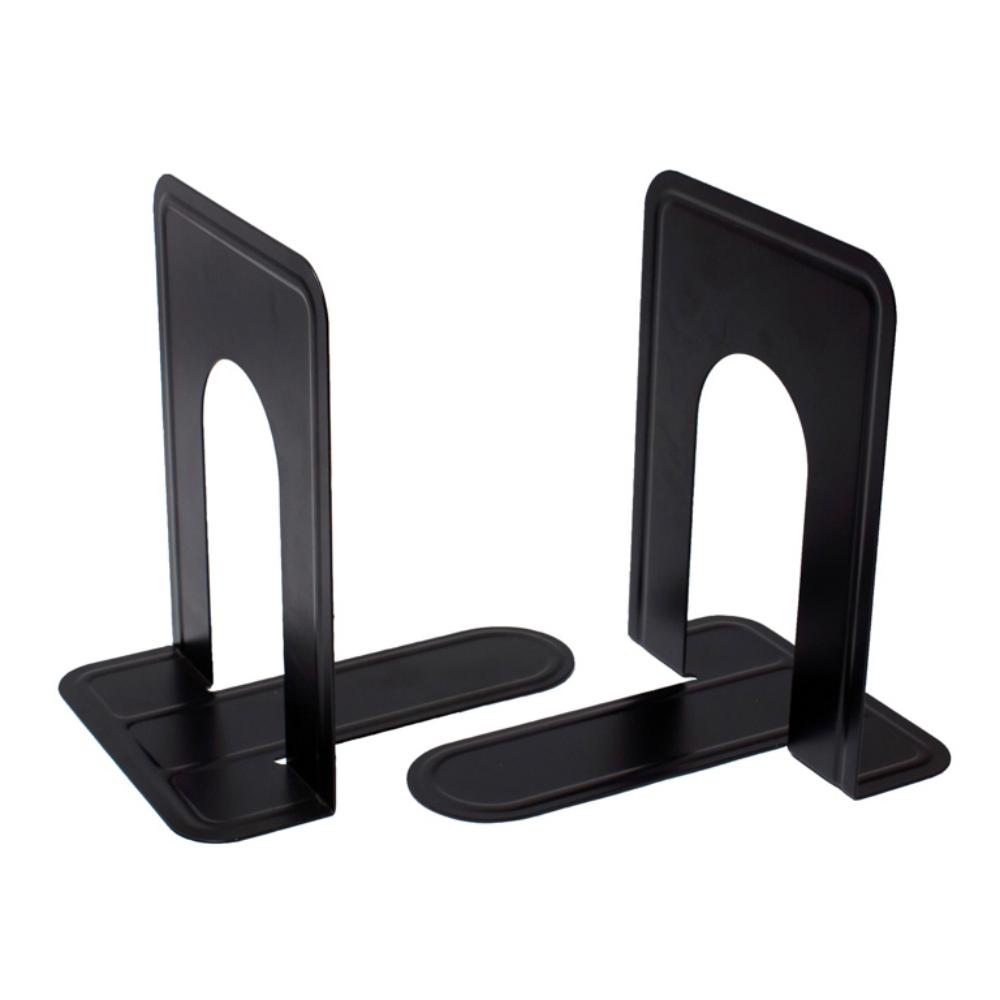 SUJETALIBROS PLUS METAL.NEGRO 2U