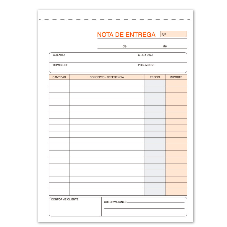 TALONARIOS ENTREG.DUPL.T-91