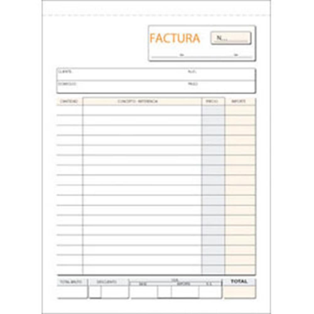 TALONARIOS FACTURAS FOLIO DUPLICADO T-56