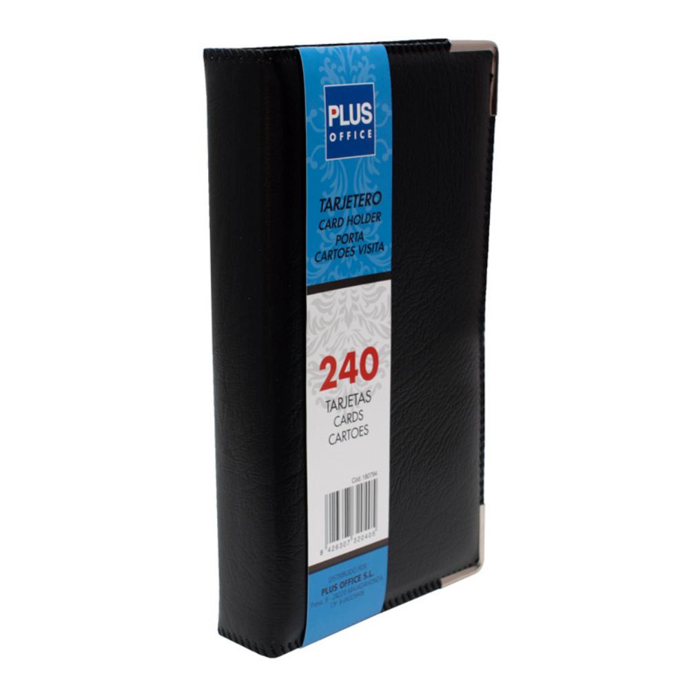 TARJETERO 240 P.P. MAKRO NEGRO