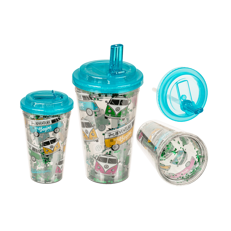 TAZA C/TAPA/PAJITA SURF ADVENT