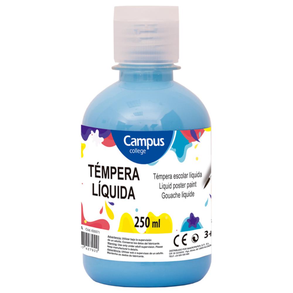 TEMPERA CAMPUS 250/GR AZUL CYAN