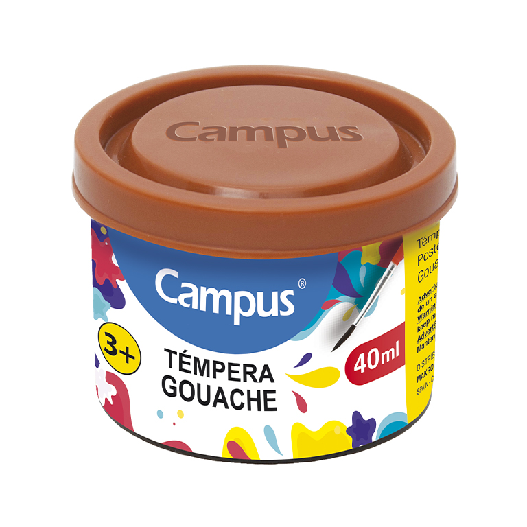 TEMPERA CAMPUS 40ML MARRON