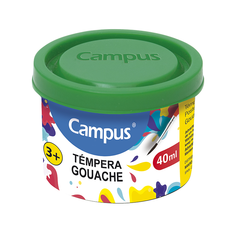 TEMPERA CAMPUS 40ML VERDE