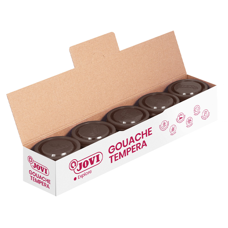 TEMPERA JOVI 40CC MARRON