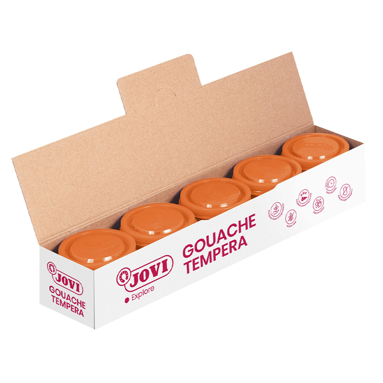 TEMPERA JOVI 40CC NARANJA