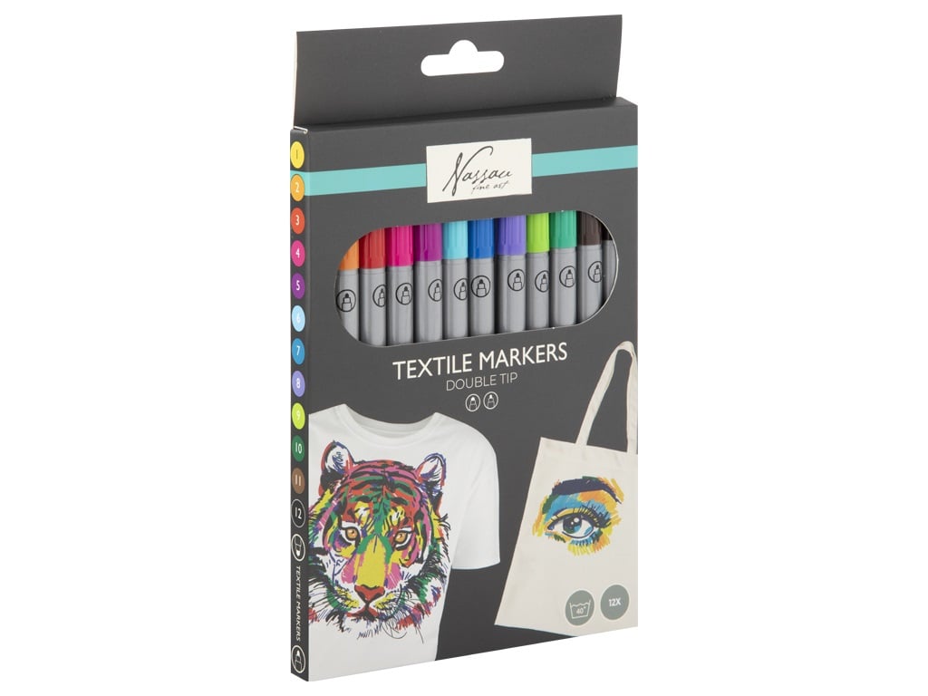 ROTULADORES TEXTILES DOBLE PUNTA AR0158/GE